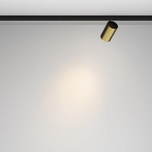 Трековый светильник Focus Led 3000К 9Вт 36° Magnetic track system Levity TR187-1-9W3K-M-BBS Maytoni латунь для шинопроводов серии Magnetic track system Levity латунь чёрный фото 5