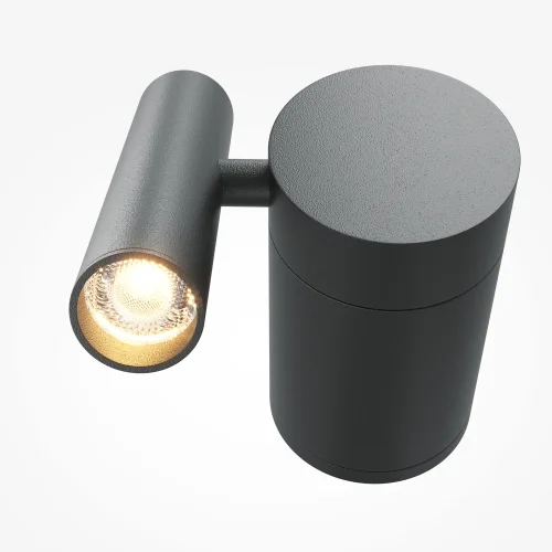 Бра LED Utility MOD433WL-L3B3K1 Maytoni чёрный на 1 лампу, основание чёрное в стиле хай-тек современный для чтения фото 2