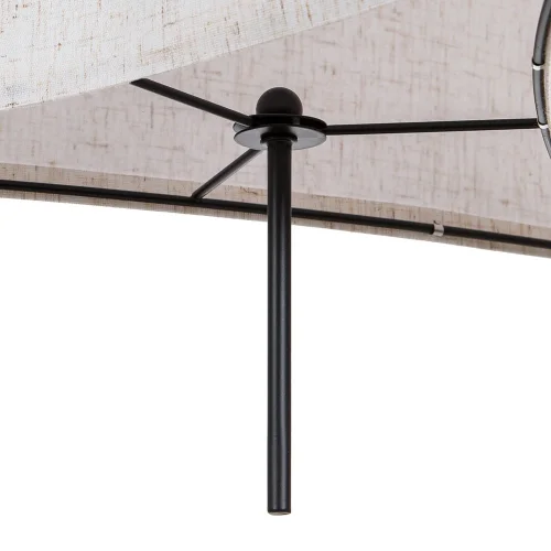 Светильник подвесной Trixie A7085SP-1BK Arte Lamp белый на 1 лампу, основание чёрное в стиле современный фото 4 Светильник подвесной Trixie A7085SP-1BK Arte Lamp белый на 1 лампу, основание чёрное в стиле современный фото 4