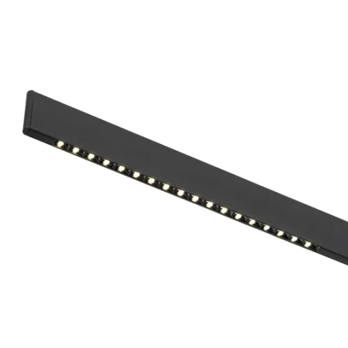 Светильник подвесной LED Edge CL720031N Citilux чёрный на 1 лампу, основание чёрное в стиле современный хай-тек линейный фото 5