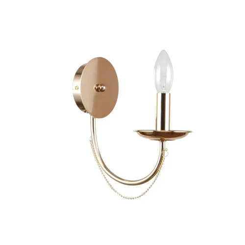 Бра Plini 2591-1W F-promo без плафона на 1 лампу, основание золотое в стиле замковый Бра Plini 2591-1W F-promo без плафона на 1 лампу, основание золотое в стиле замковый