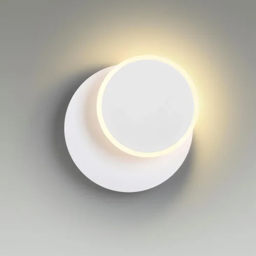 Бра LED Devin 5626/9WL Lumion белый на 1 лампа, основание белое в стиле современный хай-тек  фото 2