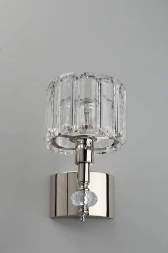 Бра Hortens APL.750.01.01 Aployt прозрачный на 1 лампа, основание хром в стиле классический  фото 5