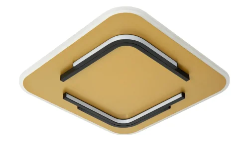 Светильник потолочный LED Andreas 44114/30/02 Lucide латунь матовый золото на 1 лампу, основание латунь матовое золото в стиле современный фото 2