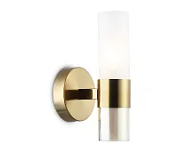 Бра LH55116 Ambrella light янтарный на 1 лампу, основание латунь в стиле современный 