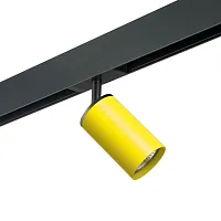 Светильник для 1-фазного трека PRO433 Rullo PRO Lightstar жёлтый для шинопроводов серии Rullo PRO