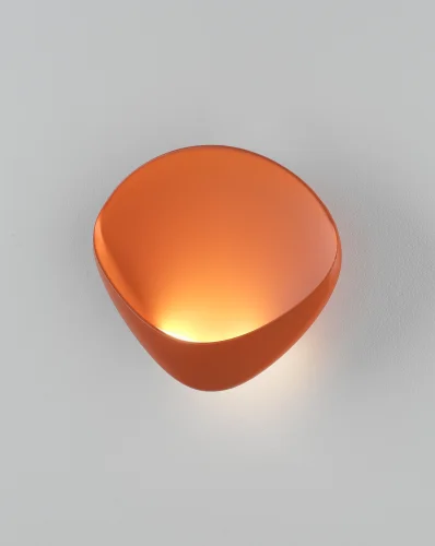 Бра LED Kelly V11655-WL Moderli оранжевый на 1 лампу, основание оранжевое в стиле современный фото 3