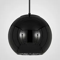 Светильник подвесной Copper Shade Black D45 182708-22 ImperiumLoft чёрный 1 лампа, основание чёрное в стиле современный арт-деко 