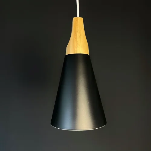 Светильник подвесной XD-A Black 141165-26 ImperiumLoft чёрный 1 лампа, основание чёрное в стиле скандинавский  фото 2
