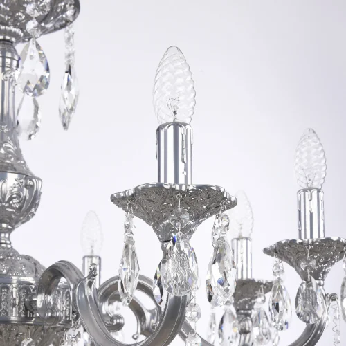Люстра подвесная AL78101/8/250 A CG Bohemia Ivele Crystal без плафона на 8 ламп, основание никель в стиле классический sp фото 5