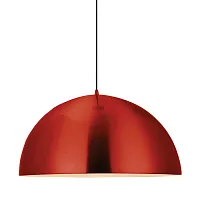Светильник подвесной лофт LSP-9654 Lussole красный 1 лампа, основание красное в стиле лофт 
