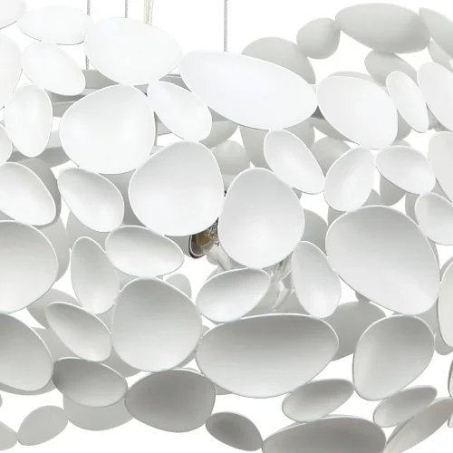 Люстра подвесная Gittus 2011-3PC Favourite белая на 3 лампы, основание белое в стиле современный  фото 3