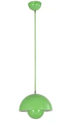 Светильник подвесной Narni 197.1 verde Lucia Tucci зелёный 1 лампа, основание зелёное в стиле современный 