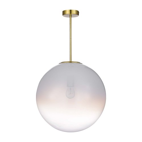 Светильник потолочный Cassius SL1190.222.01 ST-Luce белый 1 лампа, основание золотое в стиле современный шар фото 2