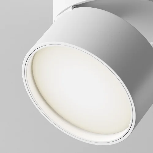 Трековый светильник Onda 4000K 12Вт 120° Single phase track system Unity TR007-1-12W4K-W-1 Maytoni белый для шинопроводов серии Single phase track system Unity белый фото 3