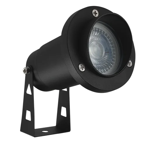 Ландшафтный светильник Elsie A1522IN-1BK Arte Lamp уличный IP65 чёрный 1 лампа, плафон чёрный в стиле хай-тек современный GU10 фото 2