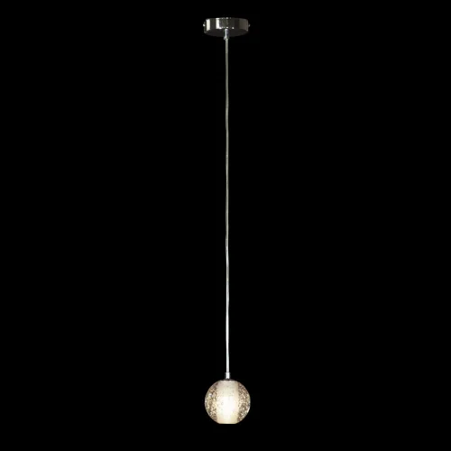 Светильник подвесной Rain 10112/1 LOFT IT прозрачный 1 лампа, основание хром в стиле современный  фото 2