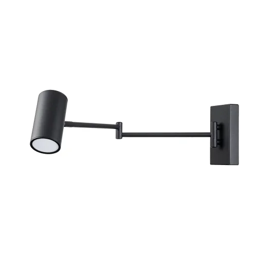 Бра LED Posterior A2490AP-1BK Arte Lamp чёрный на 1 лампа, основание чёрное в стиле хай-тек современный для чтения