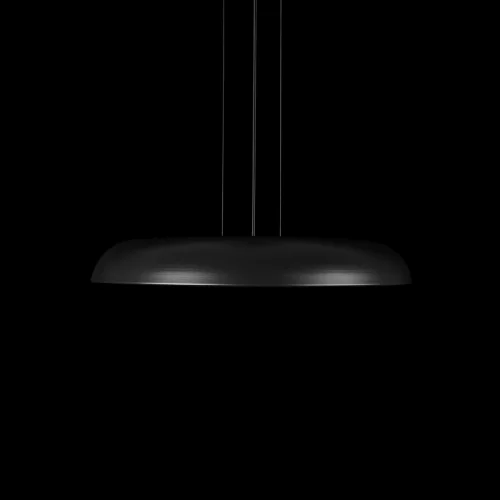 Светильник подвесной LED Dime 10371P Black LOFT IT белый на 1 лампу, основание чёрное в стиле современный круглый фото 6