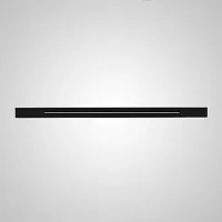 Настенный светильник SOURIS L100 Black 154867-60 ImperiumLoft чёрный на 1 лампу, основание чёрное в стиле современный 