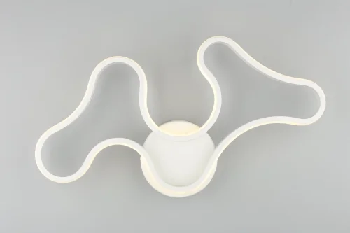 Бра LED Forcola OML-04201-27 Omnilux белый на 1 лампа, основание белое в стиле хай-тек 