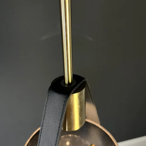 Светильник подвесной Allied Maker Gray 123600-22 ImperiumLoft серый 1 лампа, основание латунь в стиле современный арт-деко  фото 5