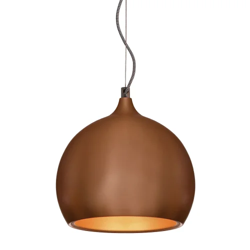 Светильник подвесной лофт Aosta GRLSN-6106-01 Lussole медь 1 лампа, основание медь в стиле лофт 