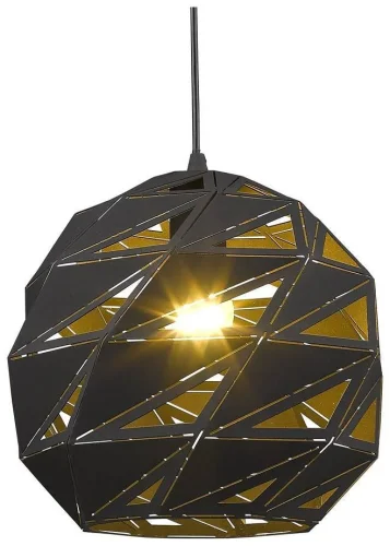 Светильник подвесной Decimo WE266.01.026 Wertmark чёрный 1 лампа, основание чёрное в стиле современный  фото 2