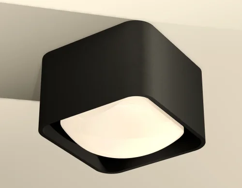 Светильник накладной Techno Spot XS XS7833022 Ambrella light чёрный 1 лампа, основание чёрное в стиле хай-тек современный квадратный фото 3