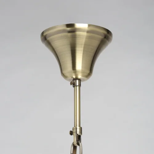 Люстра подвесная Фелиция 114010308 MW-Light белая на 8 ламп, основание античное бронза в стиле классический  фото 12