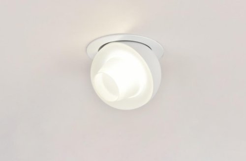 Светильник точечный LED Mantova OML-103009-08 Omnilux белый 1 лампа, основание белое в стиле современный 