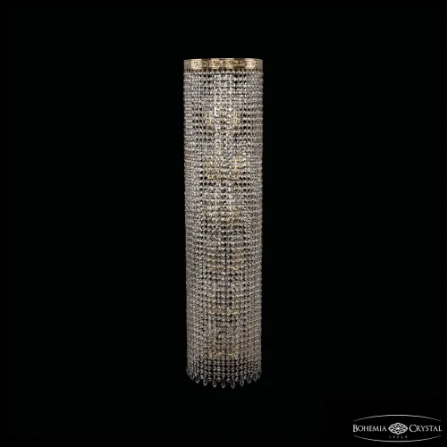 Бра 83401B/25IV-100 G Drops Bohemia Ivele Crystal прозрачный на 12 ламп, основание золотое в стиле современный классический r