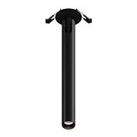 Светильник точечный LED Focus T C141RS-L300-6W4K-B Maytoni чёрный на 1 лампу, основание чёрное в стиле современный хай-тек трубочки