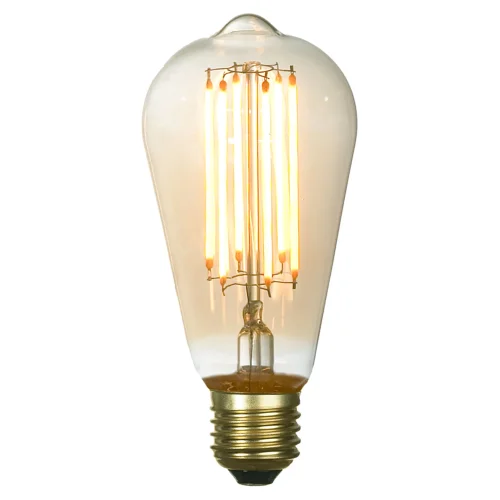 Светильник подвесной лофт Shirley GRLSP-9310 Lussole бронзовый 6 ламп, основание чёрное в стиле лофт паук фото 8