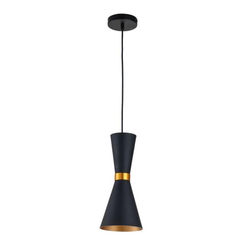 Светильник подвесной 1133/1S Black Escada чёрный 1 лампа, основание чёрное в стиле современный 