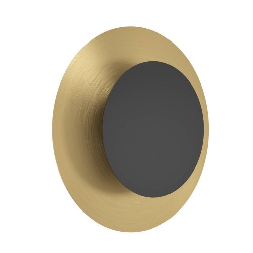 Бра LED Tocina 900988 Eglo матовый латунь чёрный на 1 лампу, основание матовое латунь чёрное в стиле современный 