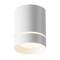 Светильник накладной LED Orlo C085CL-9W3K-W Maytoni белый на 1 лампу, основание белое в стиле современный хай-тек круглый