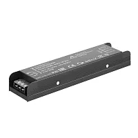 Блок питания 48V 200Вт IP20 Power Supply Magnetic PSL007-200W-48V-IP20 Maytoni чёрный в стиле хай-тек современный для светильников серии Power Supply Magnetic магнитный s35 gravity магнитная radity радиусная магнитная exility тонкая магнитная
