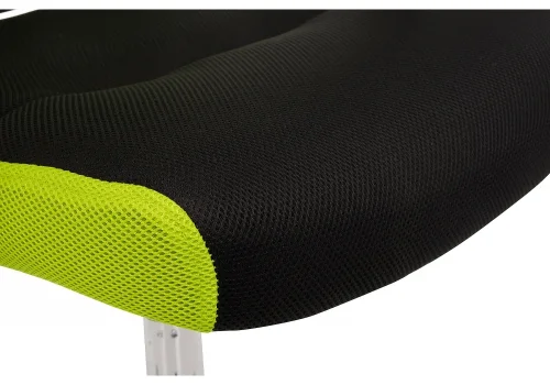 Компьютерное кресло Lody 1 светло-зеленое / черное 11634 Woodville, чёрный зелёный/ткань, ножки/металл/хром, размеры - *1230***600*680 фото 9