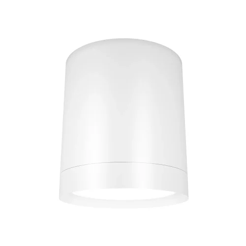 Светильник накладной Hoop C086CM-GX53-MRD-W Maytoni белый 1 лампа, основание белое в стиле современный хай-тек круглый