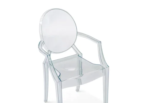 Пластиковый стул Luis gray 15441 Woodville, /, ножки/пластик/прозрачный, размеры - ****540* фото 5