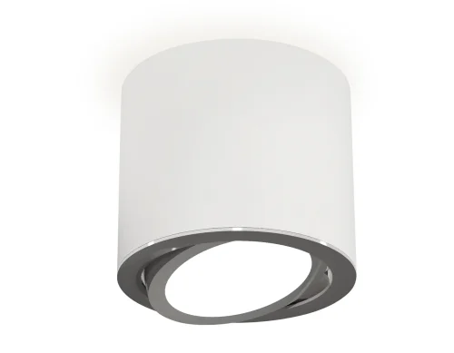 Светильник накладной XS7401003 Ambrella light белый 1 лампа, основание белое в стиле модерн хай-тек круглый фото 3