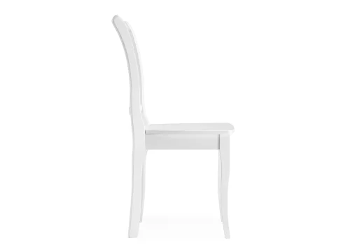 Деревянный стул Вранг белый 554134 Woodville, /, ножки/массив березы дерево/белый, размеры - ****410*450 фото 3
