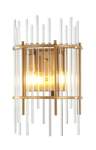 Бра Sia 2146/05/02W Stilfort прозрачный на 2 лампы, основание бронзовое в стиле современный 