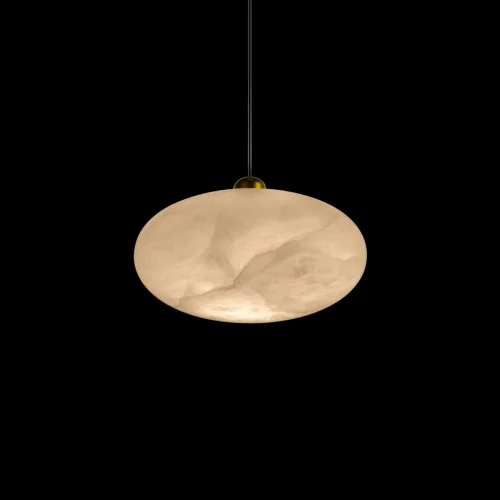 Светильник подвесной LED Galet 10409/M LOFT IT белый на 1 лампу, основание бронзовое в стиле современный фото 4