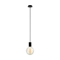 Светильник подвесной Pozueta 98661 Eglo без плафона 1 лампа, основание чёрное в стиле лофт современный 