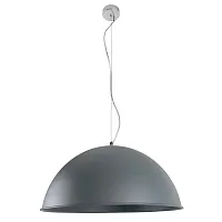 Светильник подвесной Solis LH032074 LightHall графит на 1 лампу, основание хром в стиле современный 