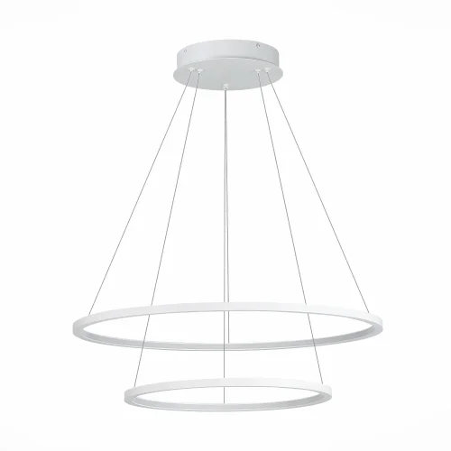Светильник подвесной LED St603 In ST603.543.56 ST-Luce белый 1 лампа, основание белое в стиле хай-тек кольца фото 2