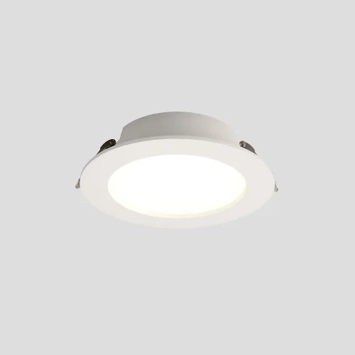 Светильник точечный ЛЕД CLT 529C118 WH 4000K Crystal Lux белый на 1 лампу, основание белое в стиле минимализм круглый Светильник точечный ЛЕД CLT 529C118 WH 4000K Crystal Lux белый на 1 лампу, основание белое в стиле минимализм круглый