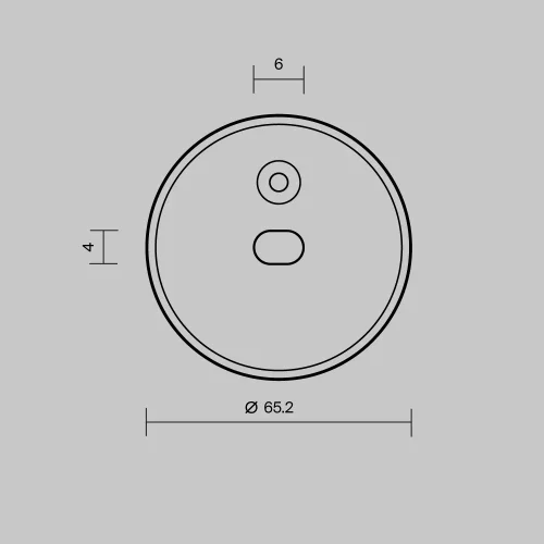 Комплект заглушек (для профиля D30) 2 шт., ALM-D30-EC 642081 Maytoni цвет LED K, световой поток Lm фото 3